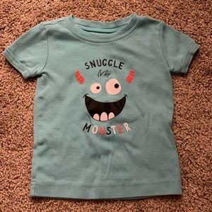 “Snuggle Monster” Baby T-Shirt